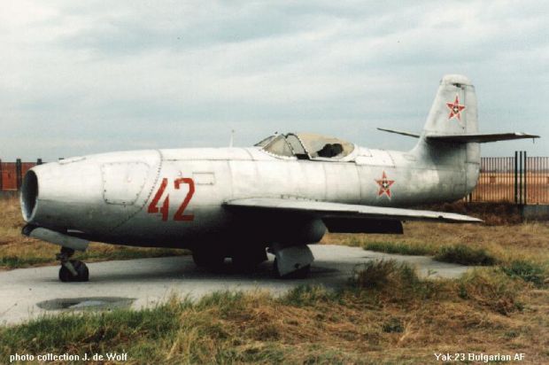 Yak-23 On Display