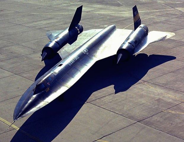 Lockheed YF-12 Fighter Jet On The Ground