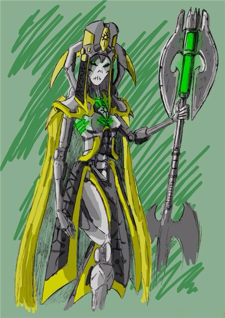 Female Necron Lordess
