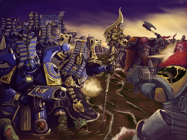 Space Wolves vs Thousand Sons
