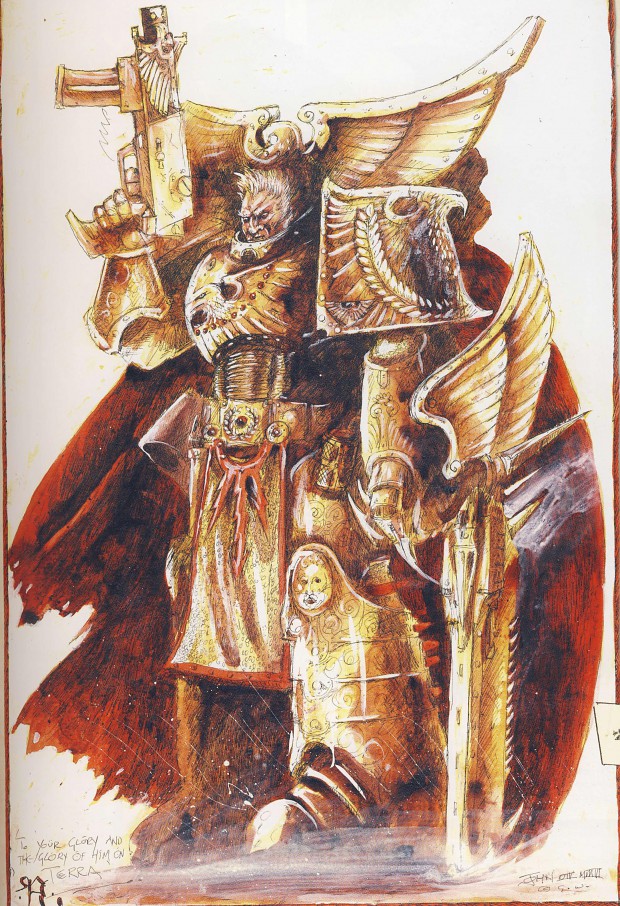 Rogal Dorn Primarch of the Imperial Fists chapter