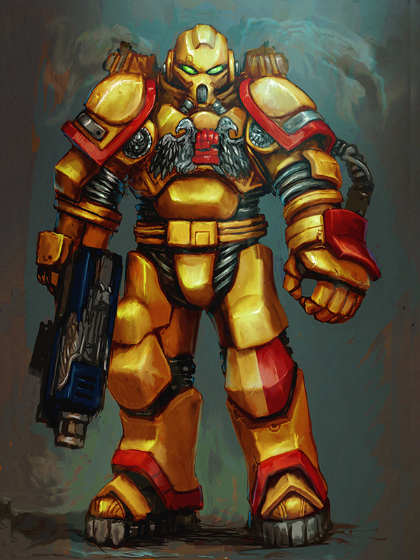 Futuristic Space Marine ya think?