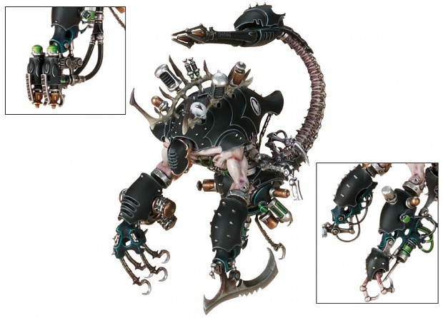 Dark Eldar Venom and Cronos Parasite Engine