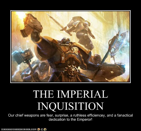 The Inquisition: Deathwatch Style