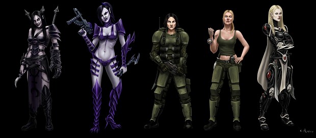 Warhammer 40K women!