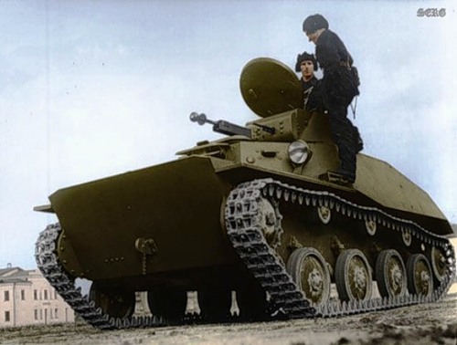 Soviet light tank of World War II