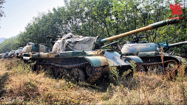 Retire PLA Type62 tank