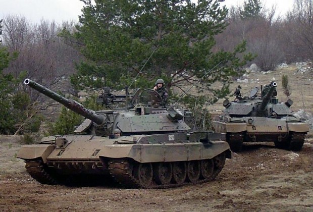 Slovenian t55s Main Battle Tank