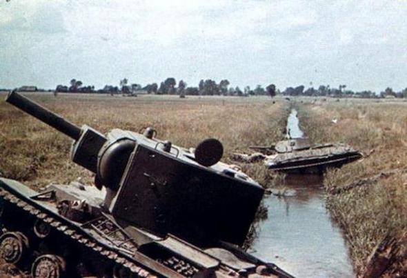 Russian tanks in WW2