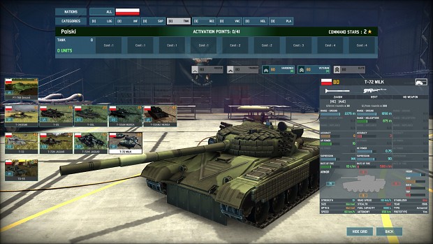 T-72 WILK in Wargame:ALB