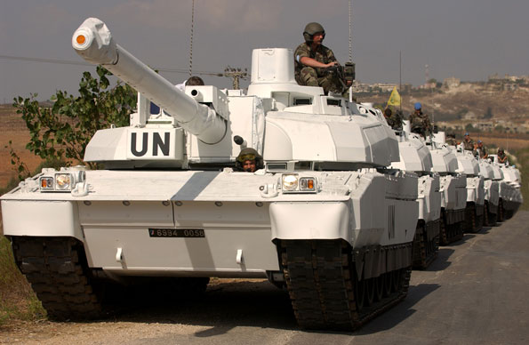UN Leclerc Tanks
