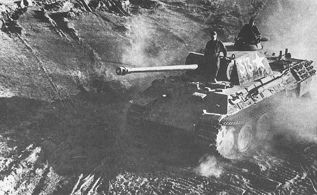 Captured Panther in Red Army Service