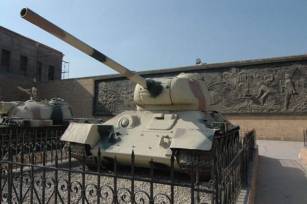 Egyptian Army T-34-85