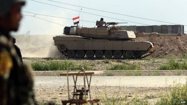 Iraqi Army M1 near Tikrit