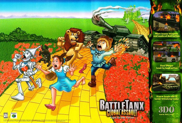 tank battle game n64