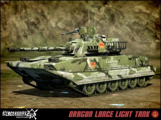 P.L.A. Dragon Lance Light Tank