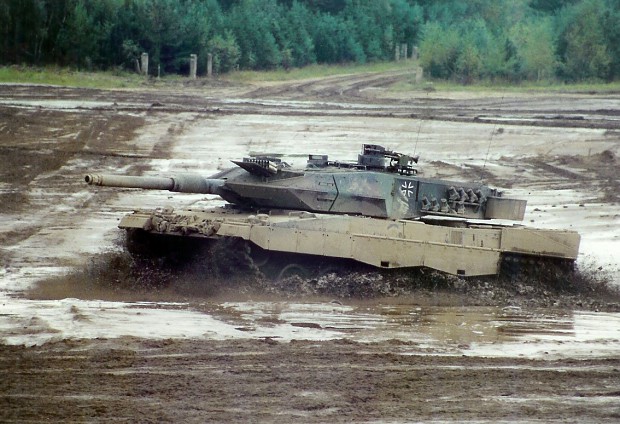 Le2A5 purling through muddy ground
