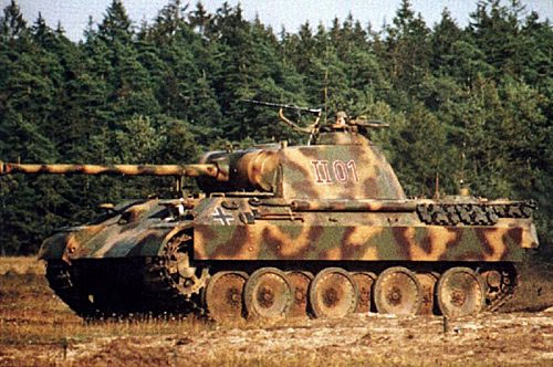 Panther Panzer "german schteeel"