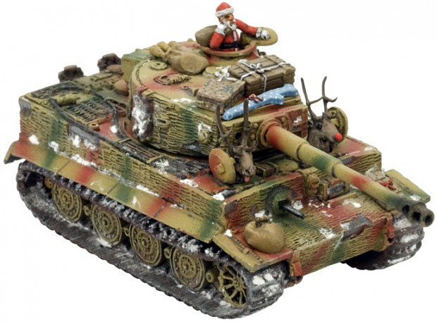 Panzer claus and his tiger