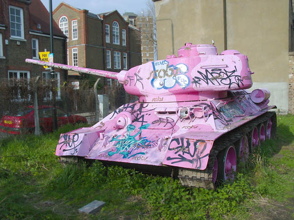 Random pink T-34