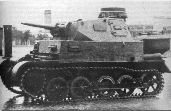Pz.I Ausf.A mit Pz.Kpfw T-III