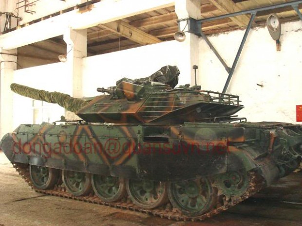 Vietnam People's Army T-55M3.