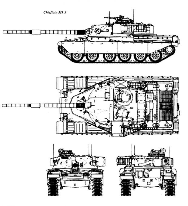 Chieftain Mk.5 plans