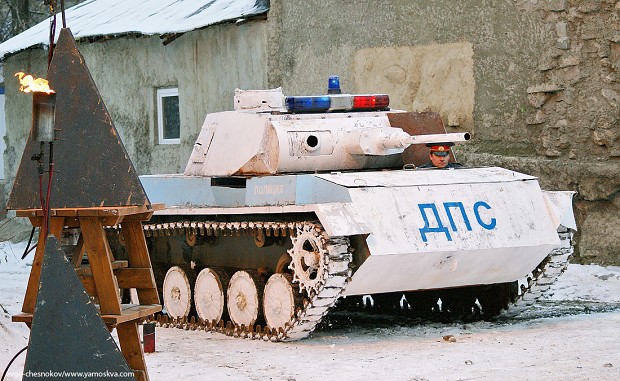 Panzer III Police vehicle