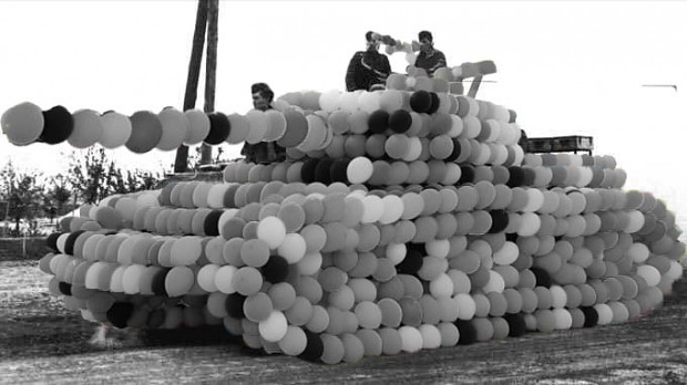 The baloon tank in the WW2