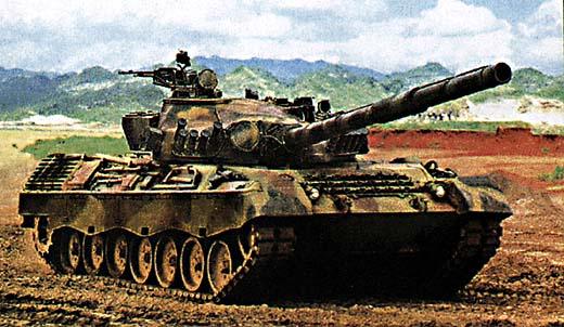 leopard-1 hull with T-72 turret
