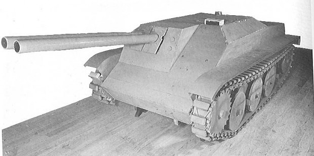 Secret mini tank destroyer "Rutscher"