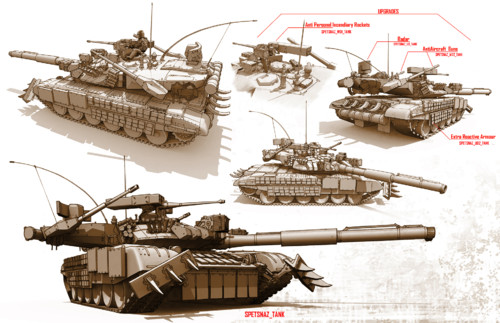 Tom Clancy's End War russian tank