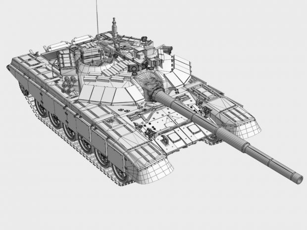 T-90 Modelling