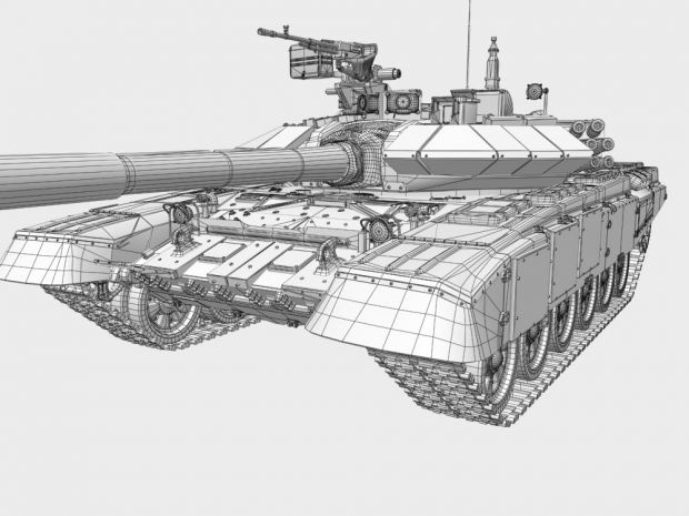 T-90 Modelling
