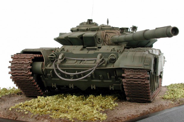 T-72 with K-5 ERA (model).