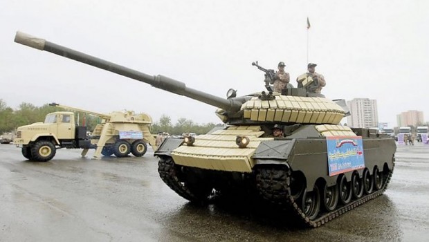 Iranian Tiam main battle tank