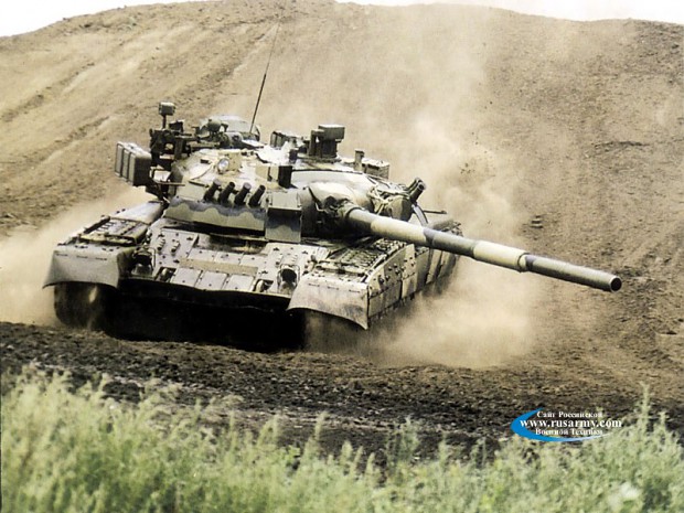 another T-80U performing