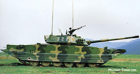 Type 63A Amphibious light tank