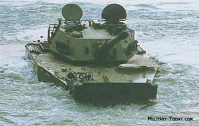 Type 63A Amphibious light tank