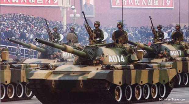 china type-80 tank