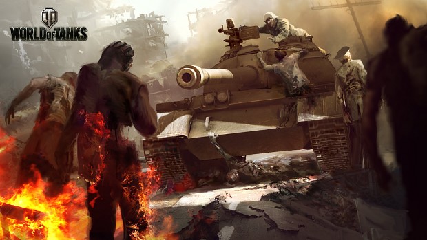 T-62A with zombies!