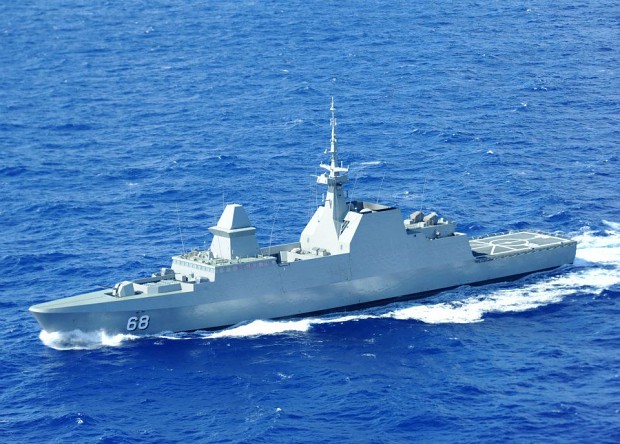 RSS Formidable in Rimpac 2012