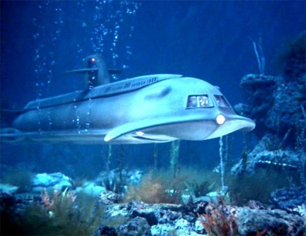 A futuristic submarine (2)