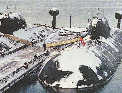 Soviet/Russian submarines of Project 971 Shchuka