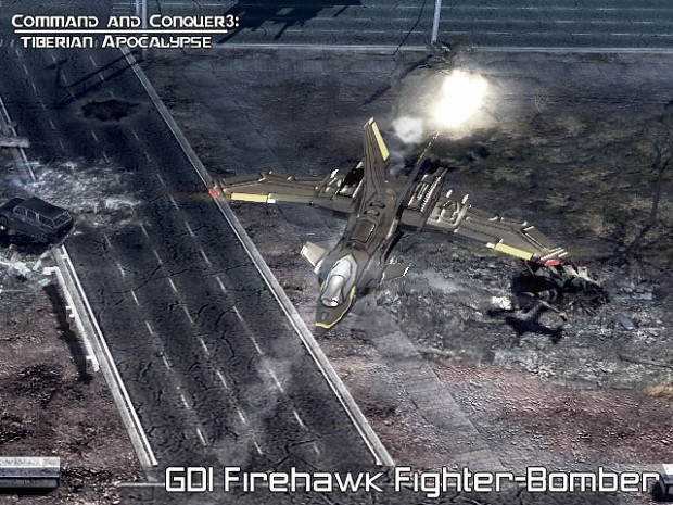 GDI Firehawk in Missile mode