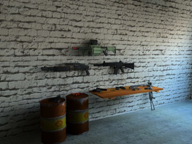 Weapons room