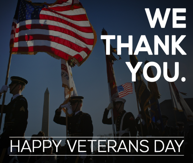 Veterans Day - We Thank You