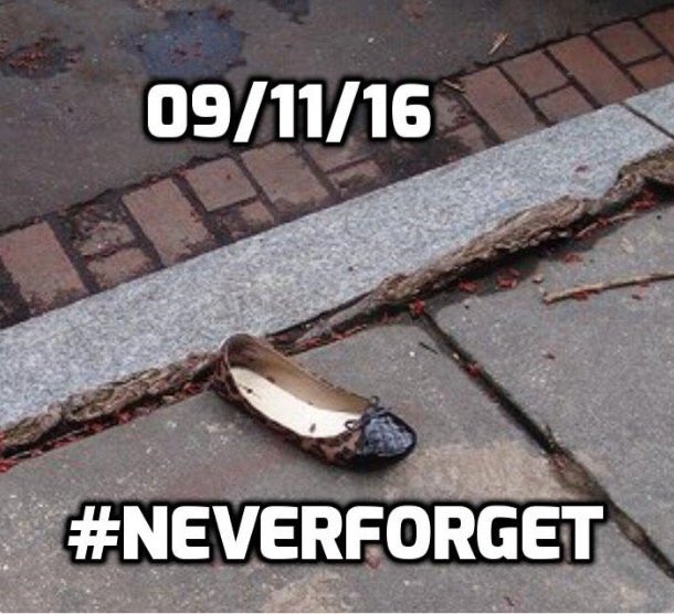 9 / 11 / 16 Hillary's Shoe