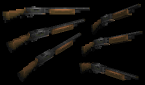 DOOM/DOOM2 weapons as voxels
