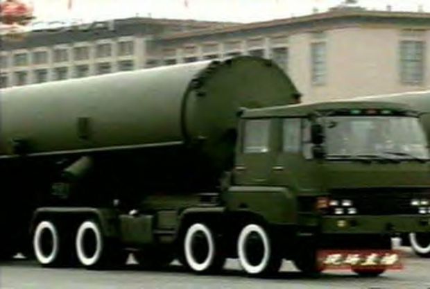 China’s Dong Feng 31 (DF-31) ballistic missile